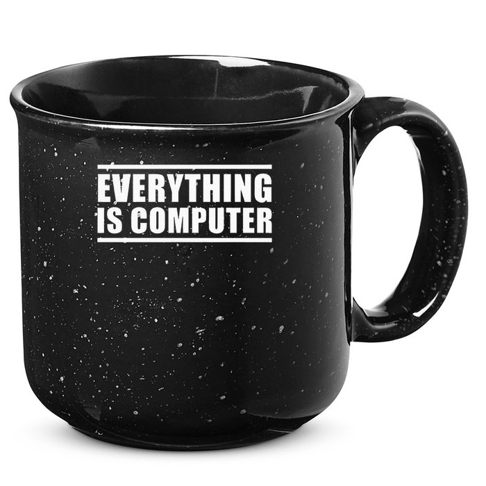 Everything Is Computer 15oz Campfire Ceramic Mug