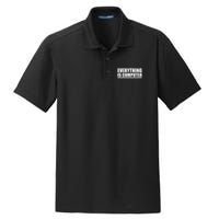 Everything Is Computer Dry Zone Grid Polo