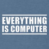 Everything Is Computer Garment-Dyed Sweatshirt