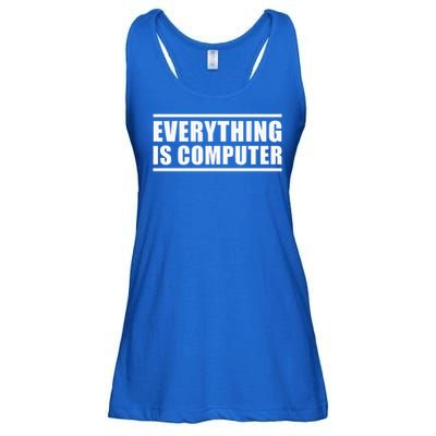 Everything Is Computer Ladies Essential Flowy Tank
