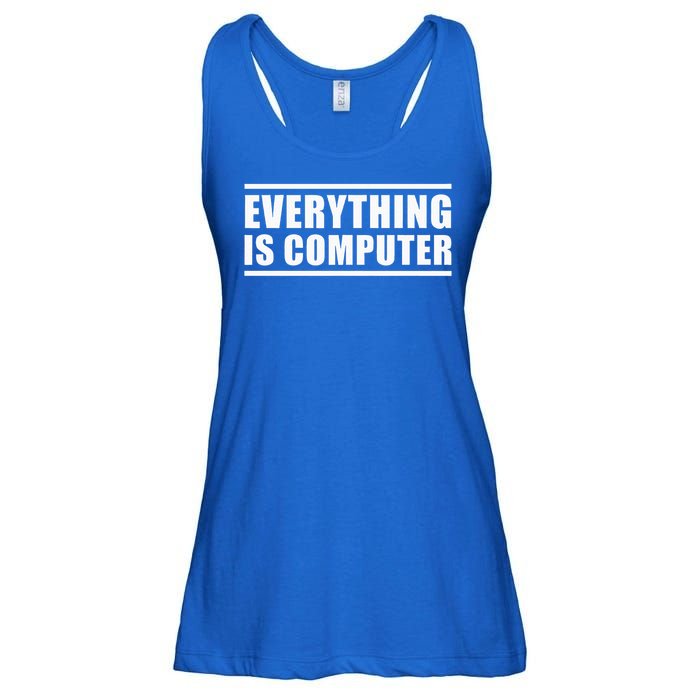 Everything Is Computer Ladies Essential Flowy Tank