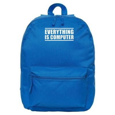 Everything Is Computer 16 in Basic Backpack