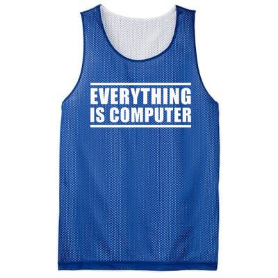 Everything Is Computer Mesh Reversible Basketball Jersey Tank