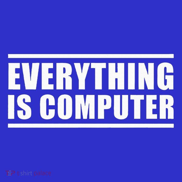Everything Is Computer Tie Dye Hoodie