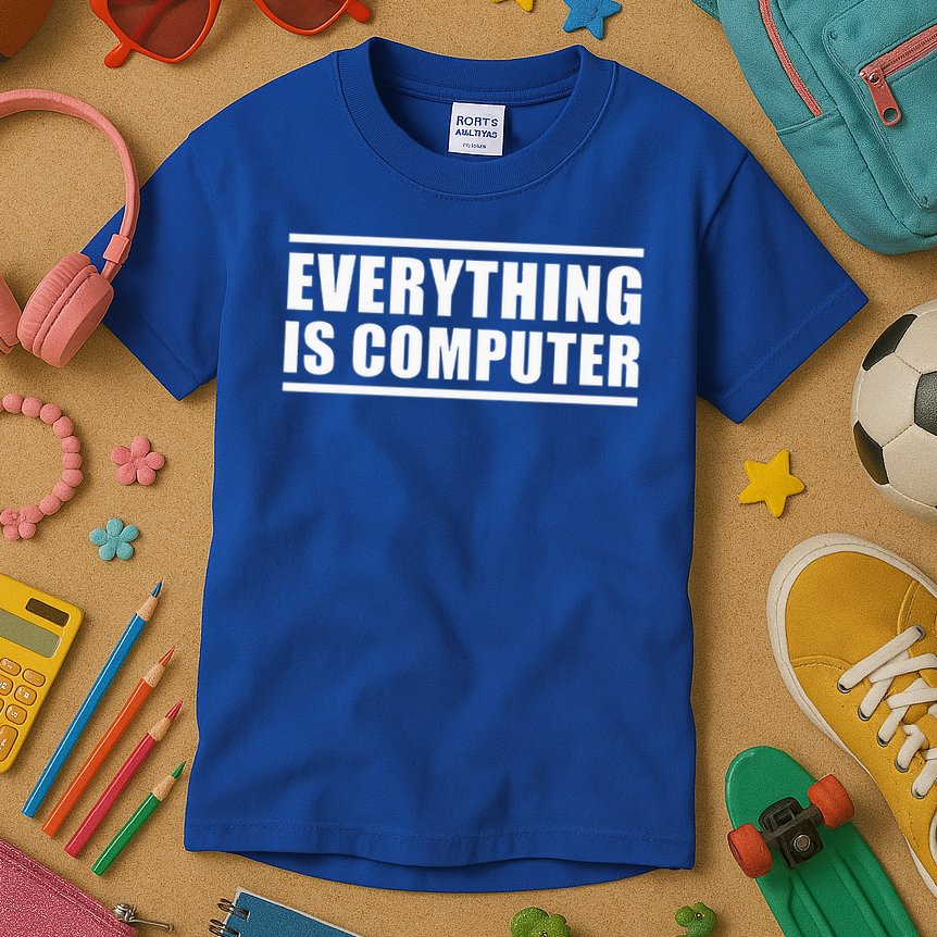 Everything Is Computer Kids T-Shirt