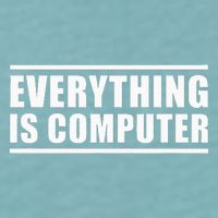 Everything Is Computer Sueded Cloud Jersey T-Shirt