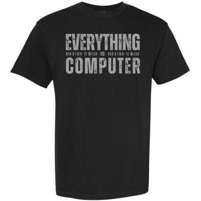  EVERYTHING IS COMPUTER Tech Support D.O.G.E  Garment-Dyed Heavyweight T-Shirt