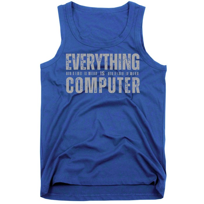  EVERYTHING IS COMPUTER Tech Support D.O.G.E  Tank Top