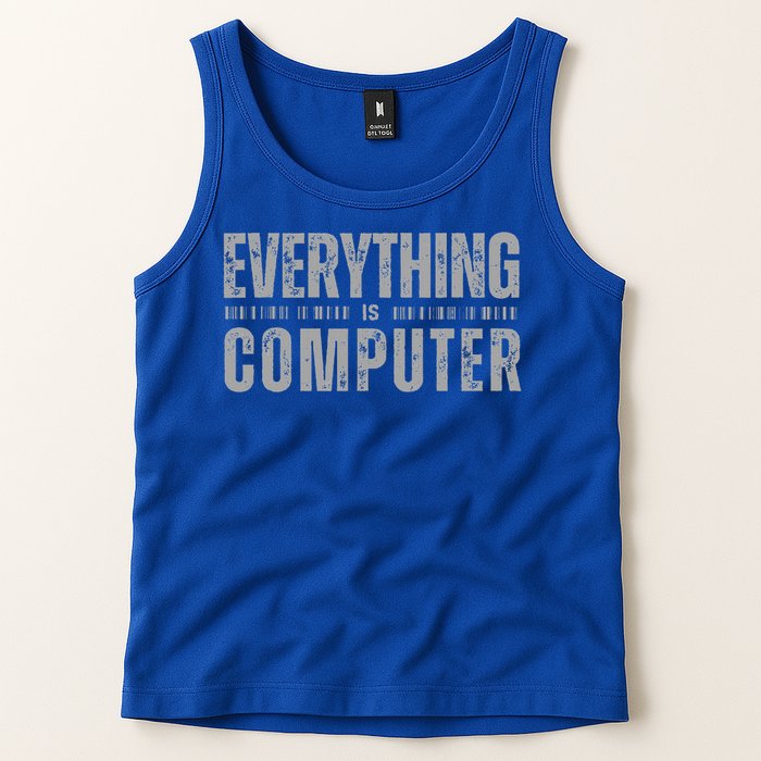  EVERYTHING IS COMPUTER Tech Support D.O.G.E  Tank Top