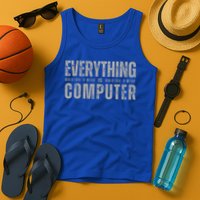  EVERYTHING IS COMPUTER Tech Support D.O.G.E  Tank Top