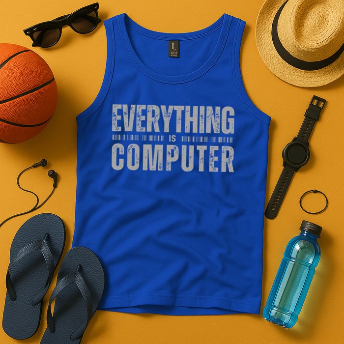  EVERYTHING IS COMPUTER Tech Support D.O.G.E  Tank Top