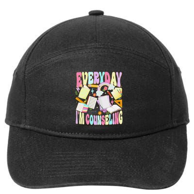 Everyday IM Counseling Funny School Counseling Week 7-Panel Snapback Hat