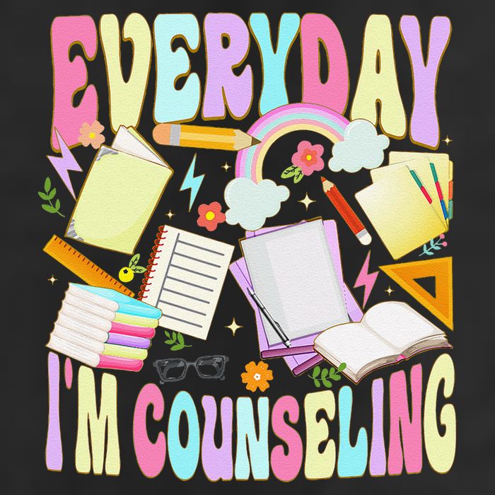 Everyday IM Counseling Funny School Counseling Week Adult Drive Performance Visor