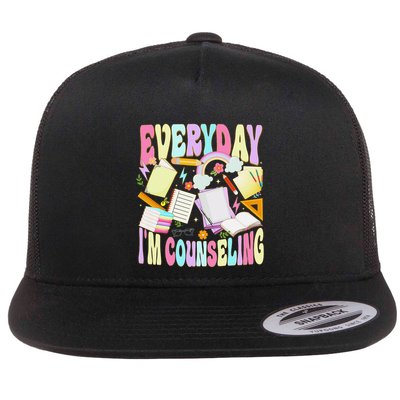 Everyday IM Counseling Funny School Counseling Week Flatbill Hat
