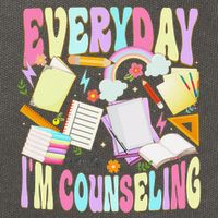 Everyday IM Counseling Funny School Counseling Week Cotton Canvas Backpack