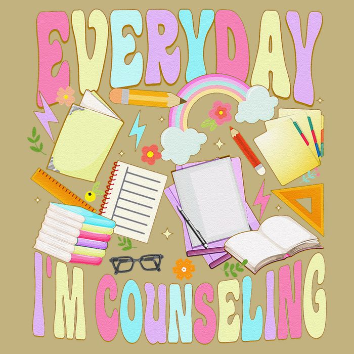 Everyday IM Counseling Funny School Counseling Week Cooling Performance Crew T-Shirt