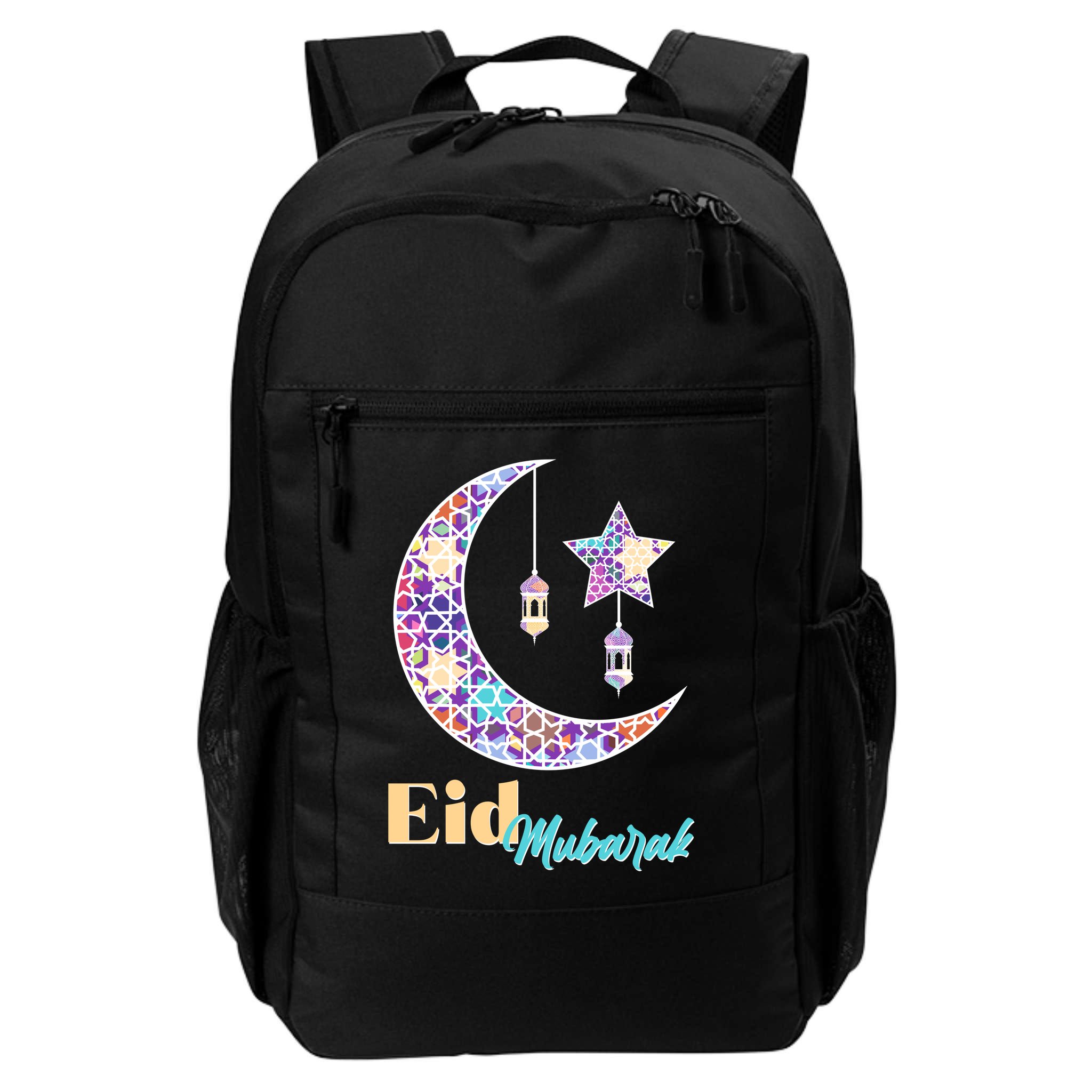 Eid Mubarak Happy Ramadan  Backpack