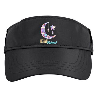 Eid Mubarak Happy Ramadan  Adult Drive Performance Visor