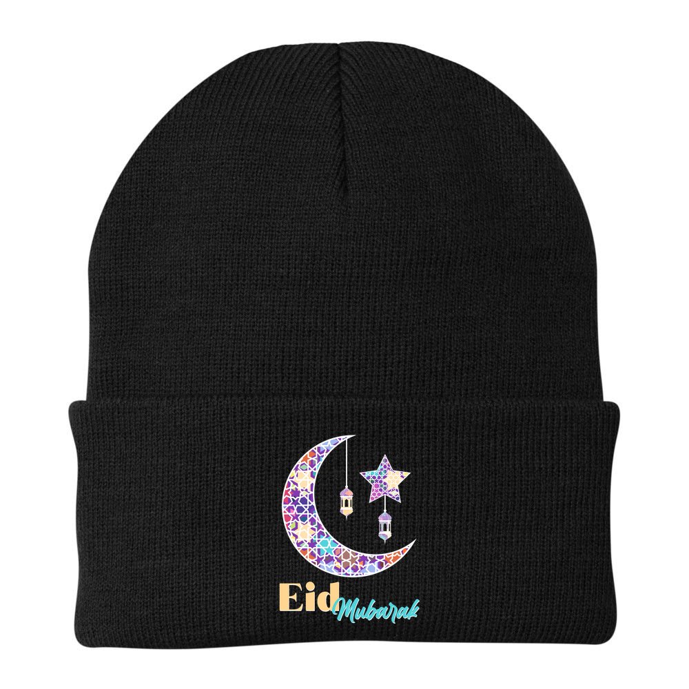 Eid Mubarak Happy Ramadan  Beanie