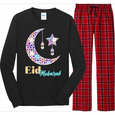 Eid Mubarak Happy Ramadan  Long Sleeve Pajama Set