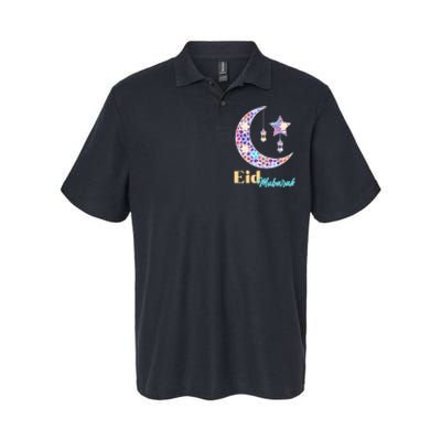 Eid Mubarak Happy Ramadan  Softstyle Adult Sport Polo