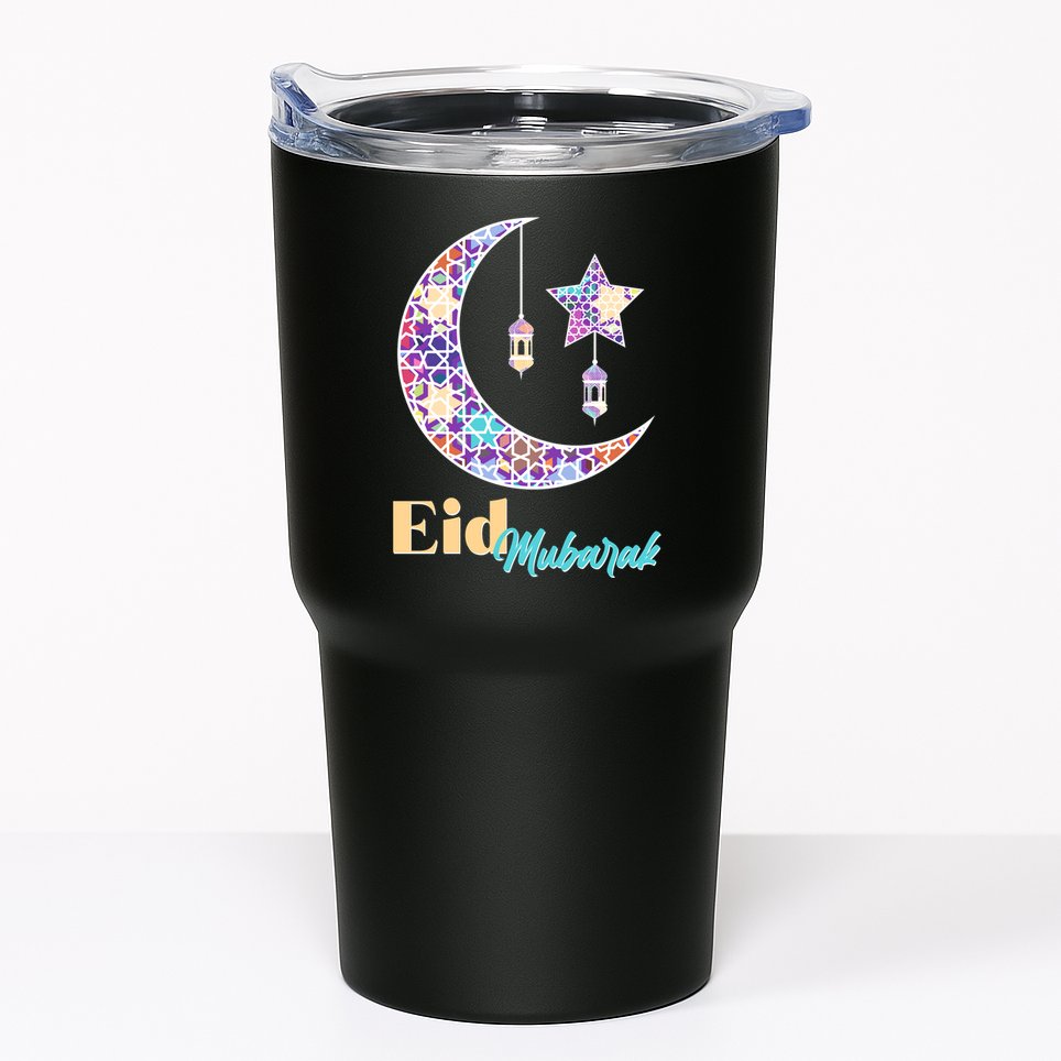 Eid Mubarak Happy Ramadan  Tumbler