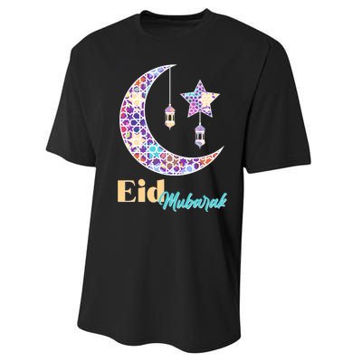 Eid Mubarak Happy Ramadan  Performance Sprint T-Shirt