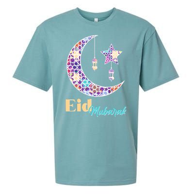 Eid Mubarak Happy Ramadan  Sueded Cloud Jersey T-Shirt