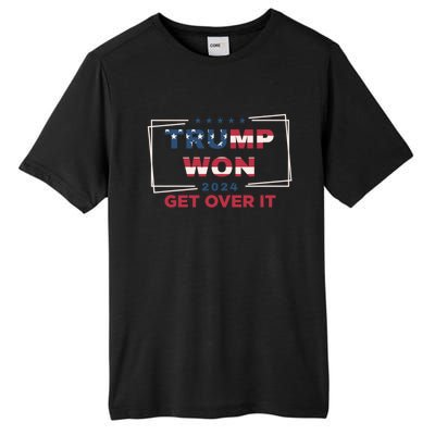 Election Inauguration Donald Trump Won 2024 Tall Fusion ChromaSoft Performance T-Shirt