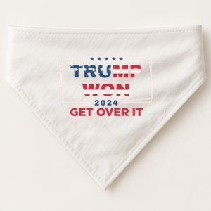 Election Inauguration Donald Trump Won 2024 USA-Made Doggie Bandana