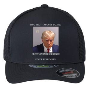 Election Interference Donald Trump Mugshot Flexfit Unipanel Trucker Cap