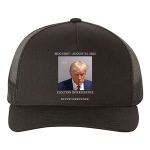 Election Interference Donald Trump Mugshot Yupoong Adult 5-Panel Trucker Hat