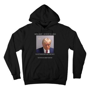 Election Interference Donald Trump Mugshot Hoodie