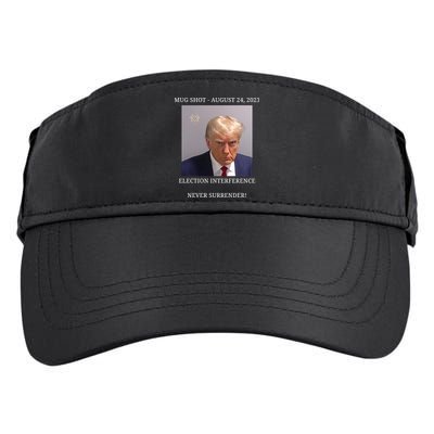 Election Interference Donald Trump Mugshot Adult Drive Performance Visor