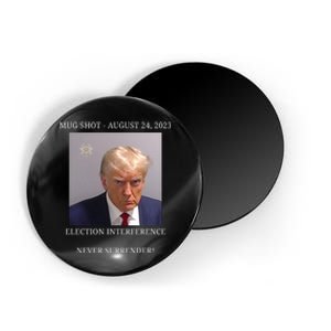 Election Interference Donald Trump Mugshot Magnet