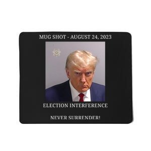 Election Interference Donald Trump Mugshot Mousepad