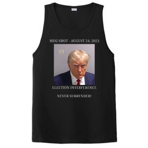 Election Interference Donald Trump Mugshot PosiCharge Competitor Tank