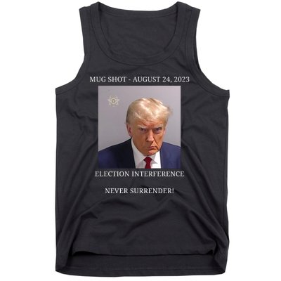 Election Interference Donald Trump Mugshot Tank Top