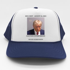 Election Interference Donald Trump Mugshot Trucker Hat