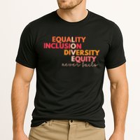 Equality Inclusion Diversity Equity Love Never Fails Teacher TShirt Cooling Performance Crew T-Shirt