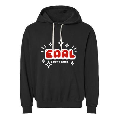 Earl I Dont Exist Garment-Dyed Fleece Hoodie