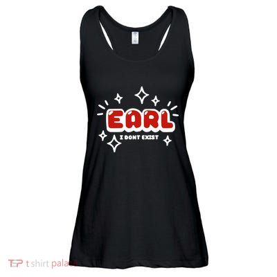 Earl I Dont Exist Ladies Essential Flowy Tank