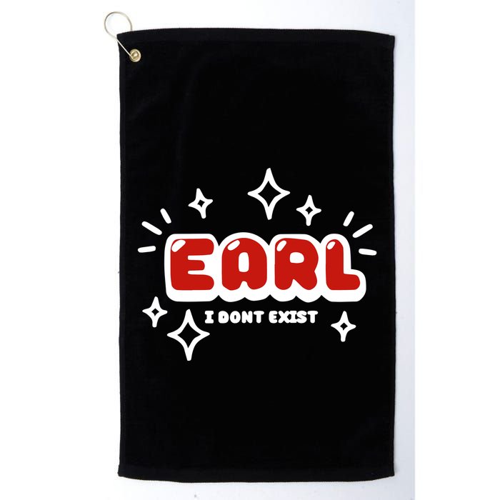 Earl I Dont Exist Golf Towel