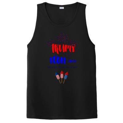 Election Inauguration Donald Trump Won 2024 PosiCharge Competitor Tank