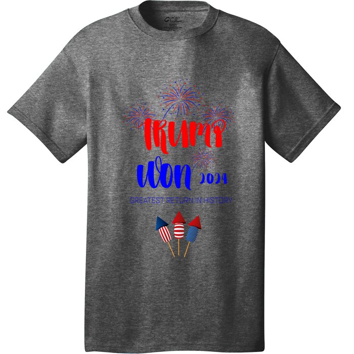 Election Inauguration Donald Trump Won 2024 T-Shirt