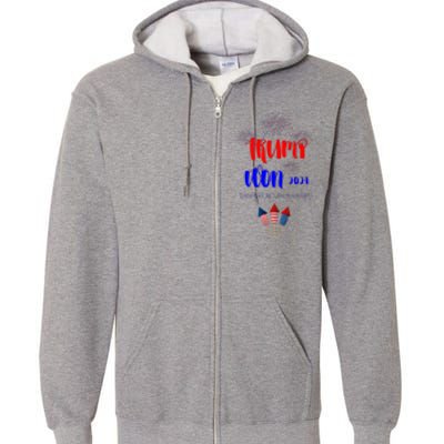 Election Inauguration Donald Trump Won 2024 Full Zip Hoodie