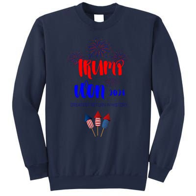 Election Inauguration Donald Trump Won 2024 Sweatshirt