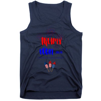 Election Inauguration Donald Trump Won 2024 Tank Top