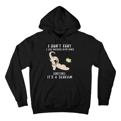 Elephant I DonT Fart I Just Whisper In My Pants Sometimes Hoodie