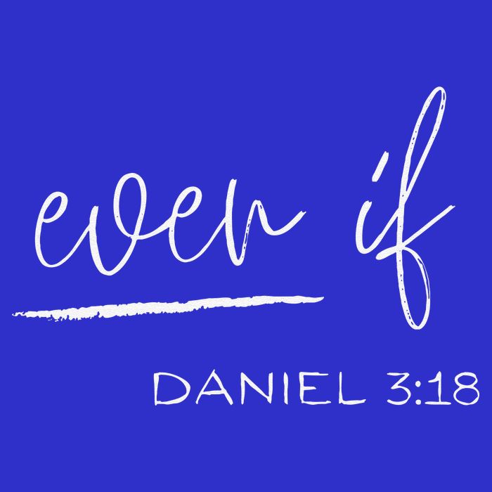 Even If Daniel 318 Faith Bible Verse Bible Quote Womens Tank Top